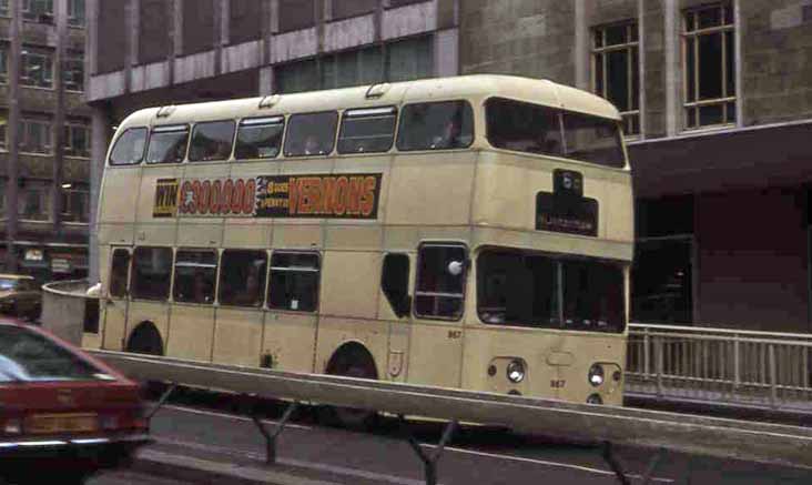 South Yorkshire PTE Daimler Fleetline Park Royal 967